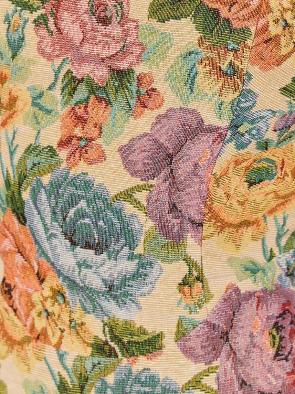 NEW! PrettyLittleThing Tapestry Stone Floral Twill Bodycon Mini Dress